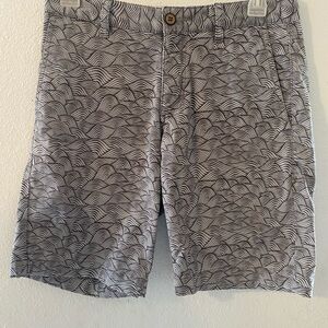 Tommy Bahama Saltwater Waves-Print Shorts Men’s 28